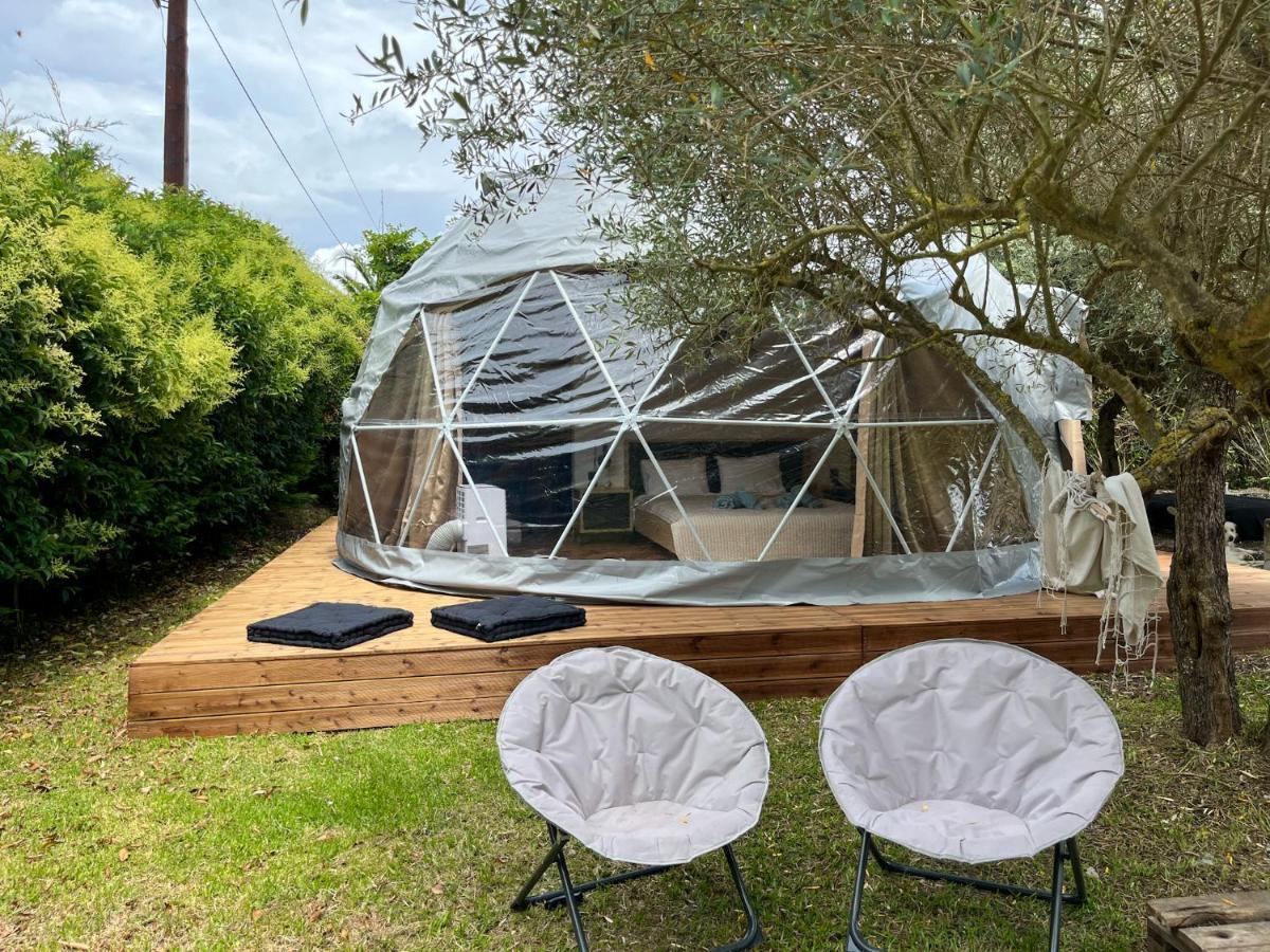 Manna Gea Glamping Domes Hotel Vonitsa Exterior photo